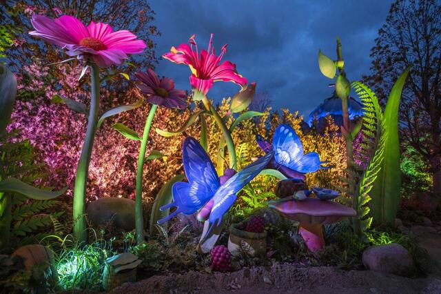 東京ディズニーシー「ファンタジースプリングス」内「フェアリー・ティンカーベルのビジーバギー」