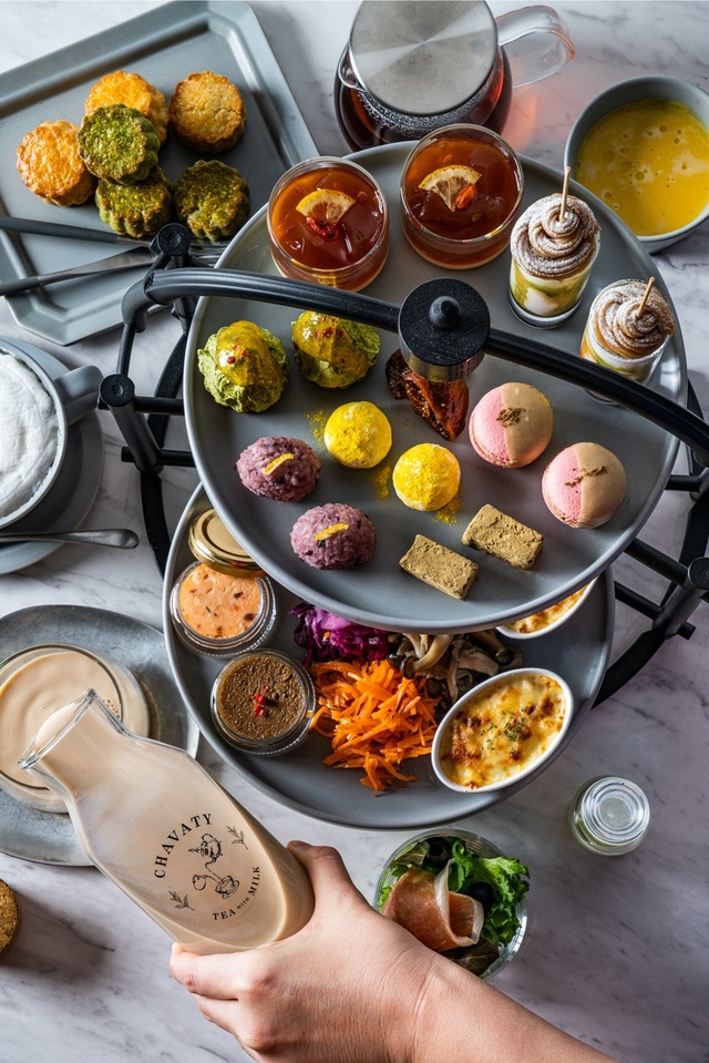 嵐山の紅葉×CHAVATY オータム・アフタヌーンティー