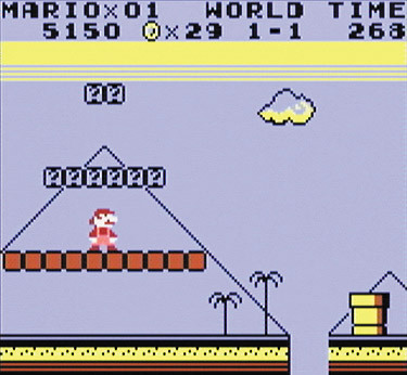 スーパーマリオランド／各ワールドは、エジプト、バミューダ諸島域、イースター島、中国がモチーフになっている。