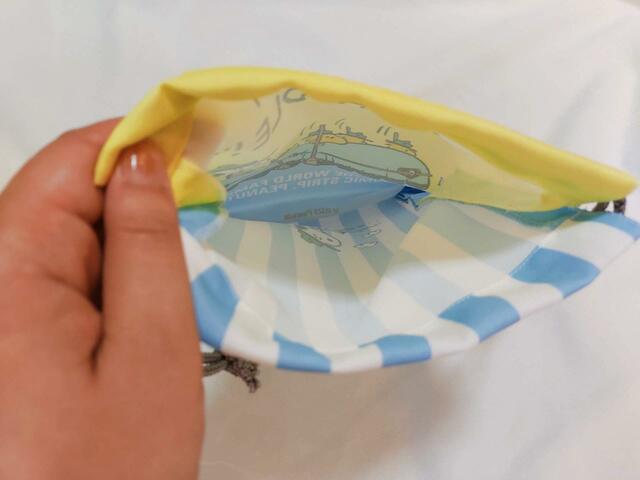 豆巾着より少しマチあり【デコホーム商品】巾着 M（ボード スヌーピー BS02）価格：899円