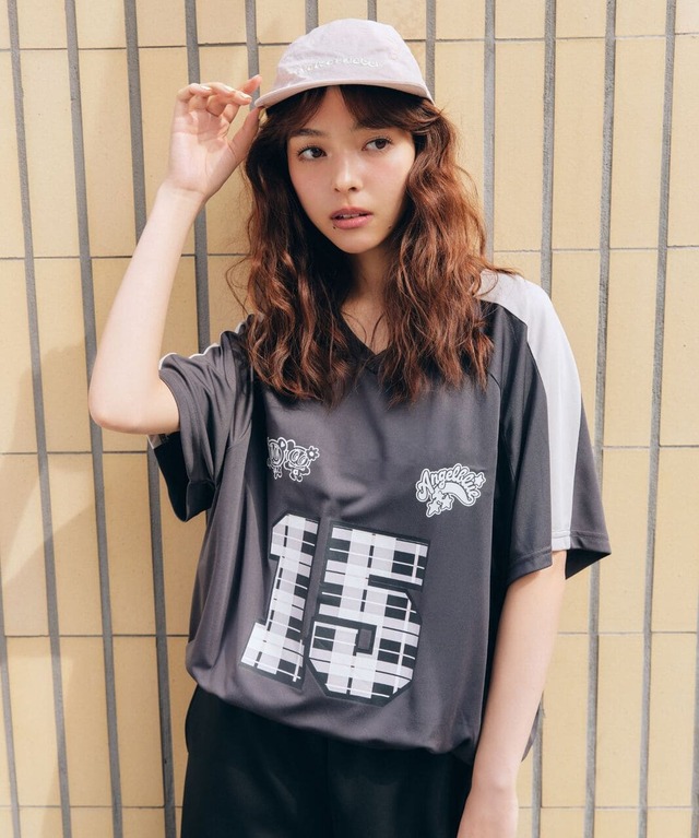 【ANGEL BLUE】ゲームシャツ ¥6,290 / サイズ FREE / カラー ブラック