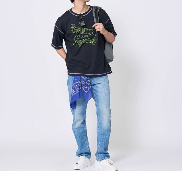 配色ステッチプリントTシャツ 「トイ・ストーリー」|¥ 2,990 (税込)