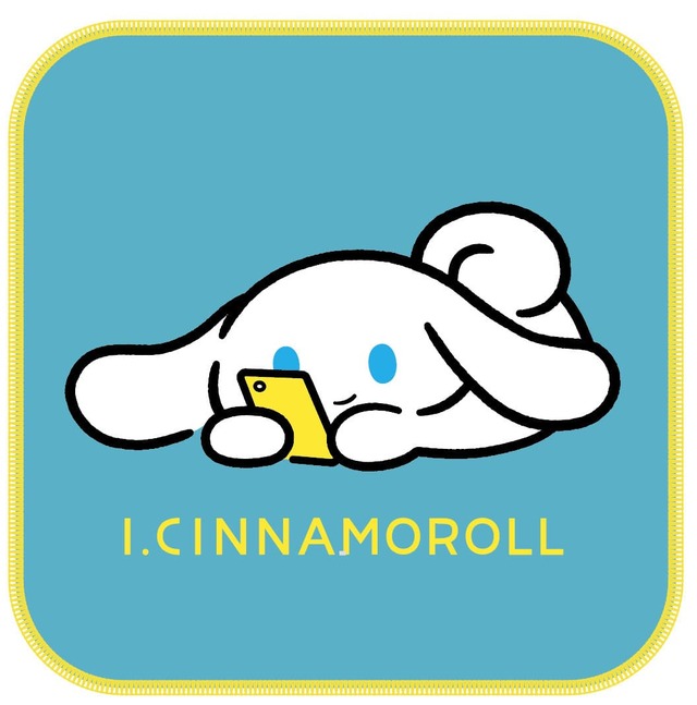 【ニュウマン新宿限定 「I.CINNAMOROLL」 コラボレーション商品】I.CINNAMOROLL ミニタオル 660円