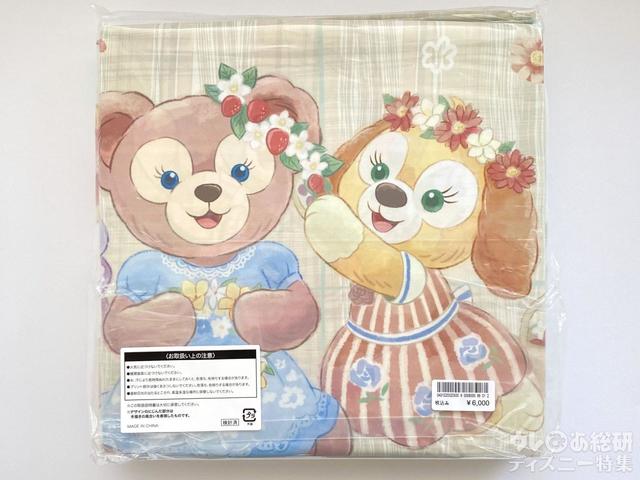 「ダッフィー&フレンズのスプリング・イン・ブルーム」掛ふとんカバー&ピローケース