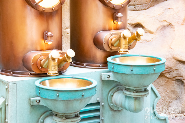 東京ディズニーシー「ハンドウォッシングエリア」