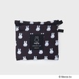 【ミッフィー×OPAQUE.CLIP】【miffy】総柄プリントポケッタブルエコバッグ ¥2,200/使わないときは内ポケットにコンパクトに収納できるポケッタブル仕様