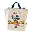 ミッキー トートバッグ DISNEYLAND RESORT 70TH CELEBRATION 4,400円