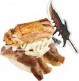 「モンハン 討伐報酬の炙り肉盛り」＜260円（税込）＞【「モンスターハンター×スシロー」コラボ』