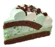 チョコミントケーキ