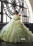 【クラウディア】『ウィキッド』新作ウェディングドレス「WICKED｜SACHIKO TSUTSUI」　STW0009_Green