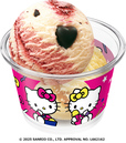 【サーティワン「HELLO KITTY Loves ICE CREAM」】ハローキティ ダブルカップ/カップデザインA