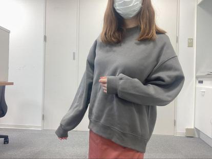 オーバーサイズ スウェット グレー J3014 美品 ロンハーマン 裏起毛