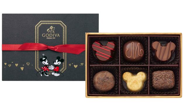 「ミッキー＆ミニー / トリュフチョコレート コレクション」（6粒入）
