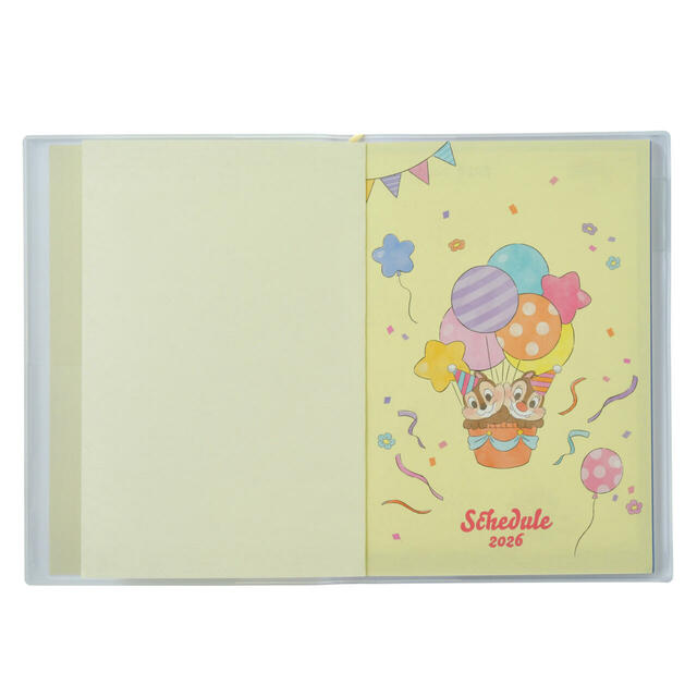 チップ&デール 手帳・スケジュール帳 B6 Costume CALENDAR&ORGANIZER 2026 1,500円→899円