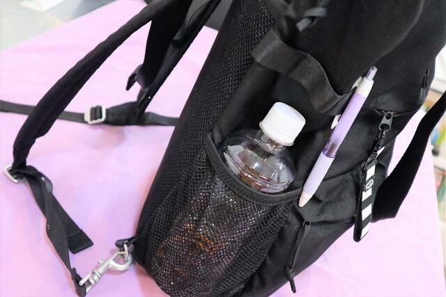 【IKEA VARLDENS ヴェルデンス バックパック】メッシュ地のポケット