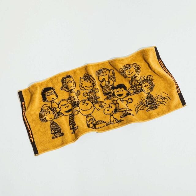 フェイスタオル 1,980円｜スヌーピーミュージアム｜2024年4月26日（金）発売グッズ
