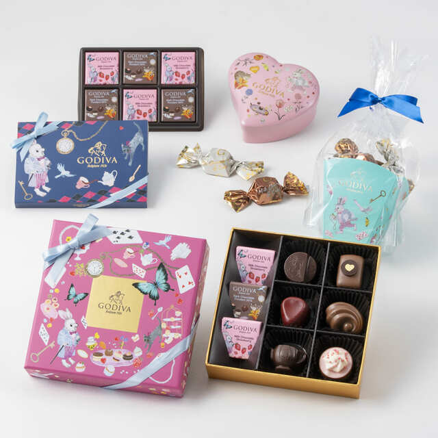 【ゴディバ「アリスのティーパーティ コレクション」】「アリスのティーパーティ バラエティセット Outlet」6,696円