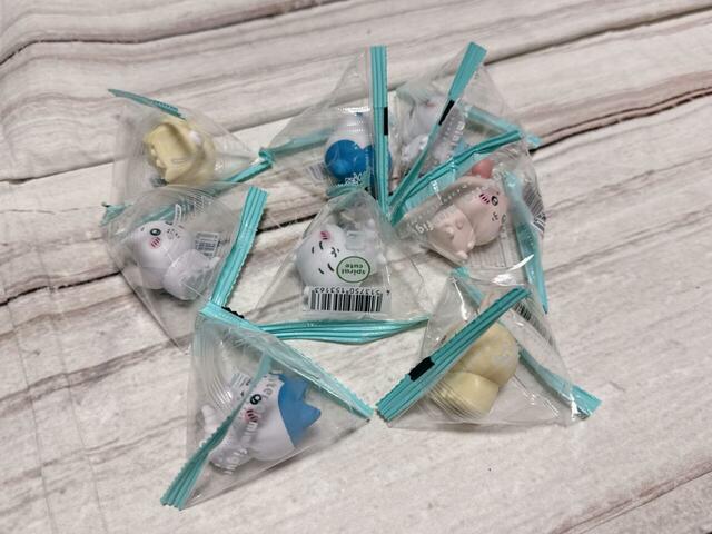 2025年8月上旬に発売されたちいかわの「インテリアミニフィギュア」第5弾を全種類ゲット！