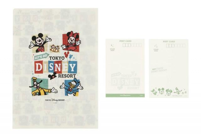 ステーショナリーセット 1,200円｜東京ディズニーリゾート 満面のスマイルのミッキーたちがデザインされたグッズ｜販売店舗：東京ディズニーランド「グランドエンポーリアム」、東京ディズニーシー「フィガロズ・クロージアー」｜発売日：2024年4月25日（木）