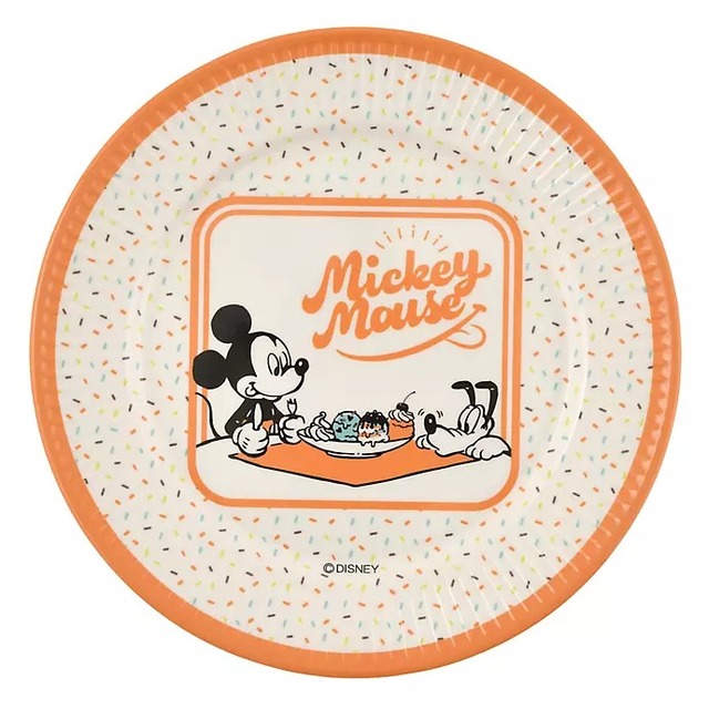 プレート＜ミッキー＆プルート＞1100円