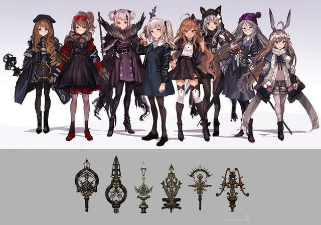 LAVENDER QUARTZのキャラクター達