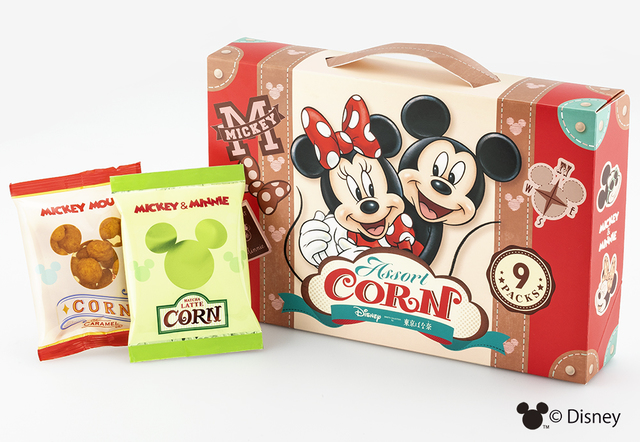 ミッキーマウス&ミニーマウス/コーン トランクボックス