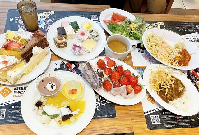 いちご・スイーツ・パスタ・カレー・サラダまで盛りだくさん！