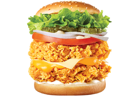 「贅沢サイバーガー」