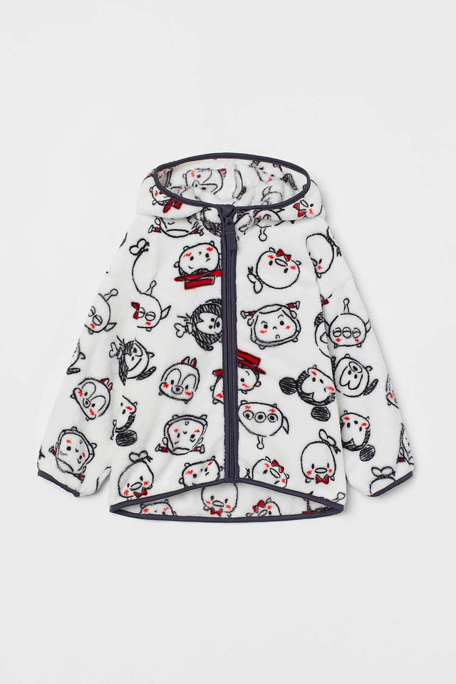 ボアフルジップフーデッドジャケット¥2,499