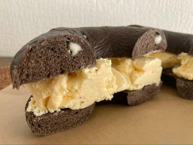 【ベーグルアンドベーグル アレンジ】ボリュームたっぷりのおやつにぴったり！