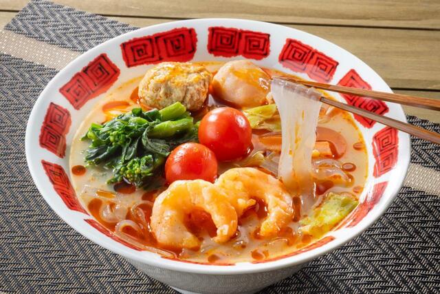 「麻辣湯(マーラータン)」<899円(税込989円)>【バーミヤンが「台湾展(タイワンフェア)」開催】