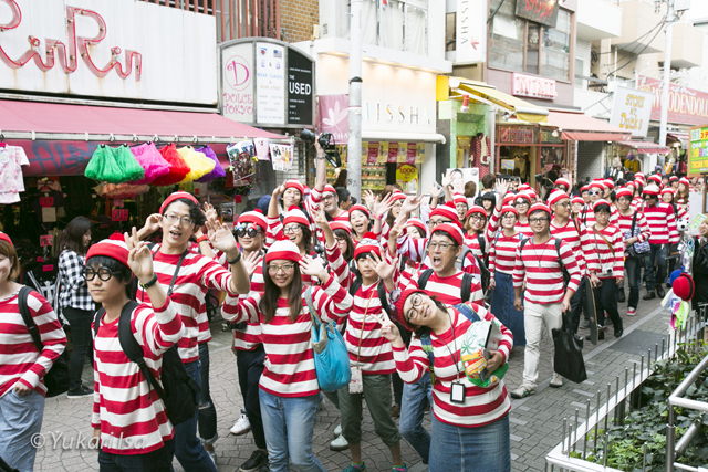 街中がウォーリーだらけ! 過去のイベントの模様