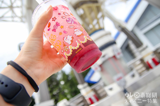 スパークリングドリンク（グレープ＆サワーホワイト）¥380