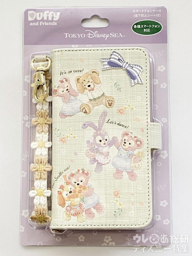 「ダッフィー&フレンズのスプリング・イン・ブルーム」スマートフォンケース