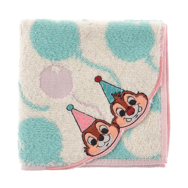 チップ＆デール ミニタオル CHIP ‘n DALE 80 years｜660円
