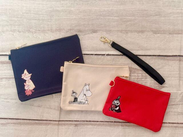 3月号の付録は「MOOMIN（ムーミン）取り外せるストラップ付き刺しゅう入りポーチセット」