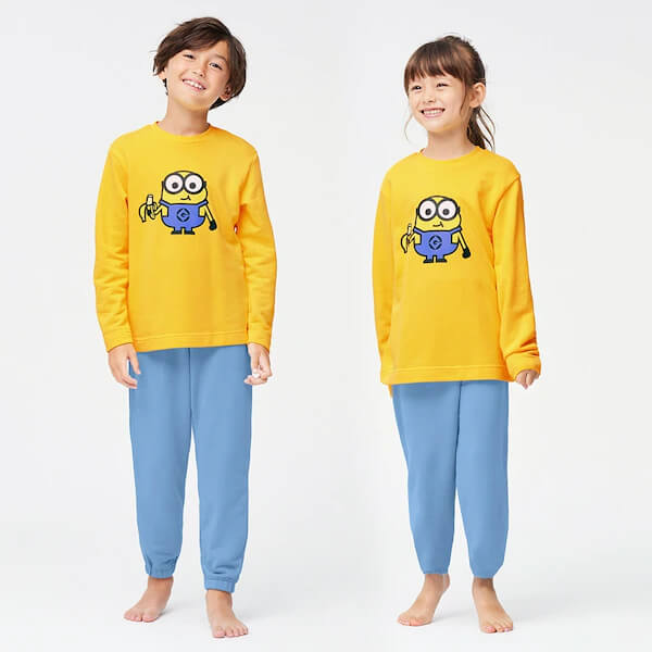 KIDS(男女兼用)スウェットセット(長袖)We Want Minions Collection 1 ¥1,990