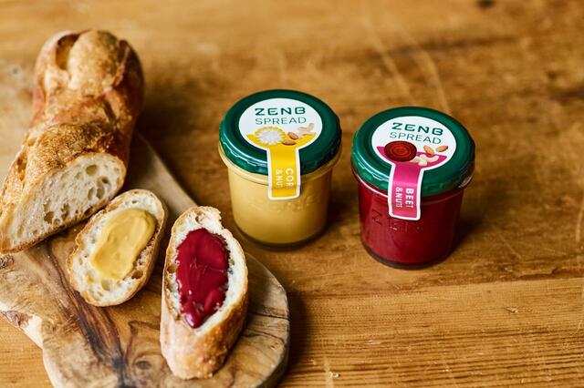 ZENBスプレッド2種（コーン＆ナッツ、ビーツ＆ナッツ）