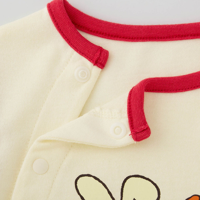 SWIMMER×サンリオキャラクターズ プリント長袖前開きカエルロンパース｜2,990 円（税込）