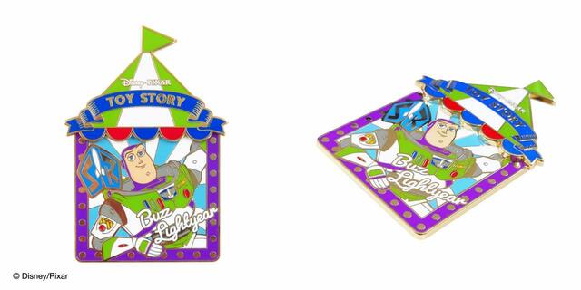 コレクションピンバッジ  バズ・ライトイヤー  TOY STORY　1,650円