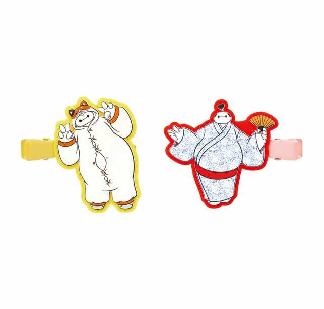 G賞 ラバークリップセット｜Happyくじ 『ベイマックス』vol.3.0