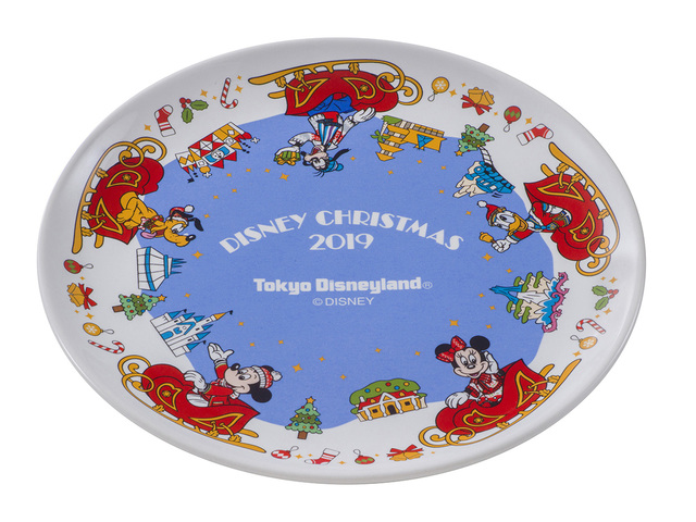 クランベリー＆紅茶のケーキ、スーベニアプレート付き 800円｜東京ディズニーランド「スウィートハート・カフェ」｜東京ディズニーリゾート「ディズニー・クリスマス」2019スペシャルメニュー