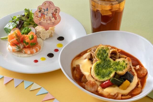 スペシャルセット 1,980円｜東京ディズニーリゾート40周年“ドリームゴーラウンド”スペシャルメニュー