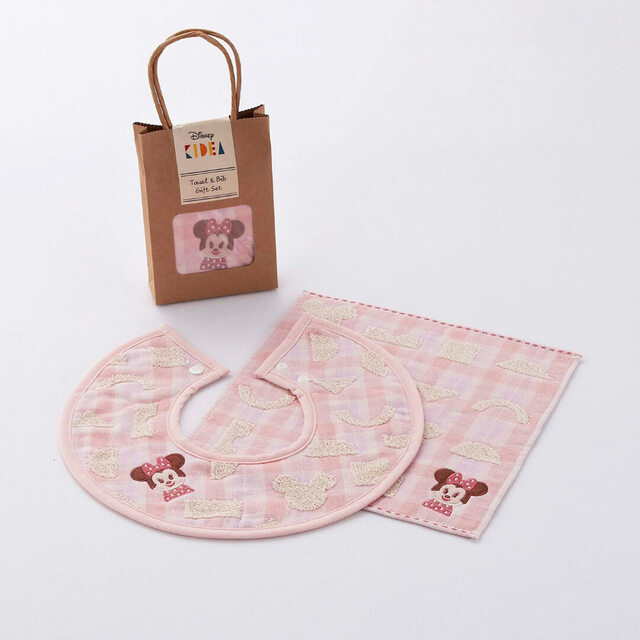 KIDEAタオル・ギフトセット ERABU/タオルハンカチ&スタイ 3,080円