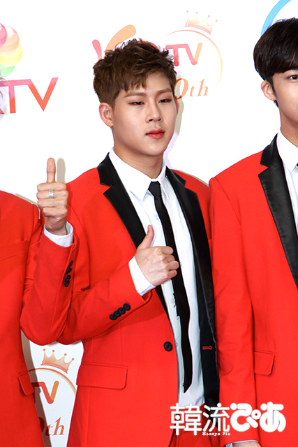 MONSTA Xジュホン　4月24日＠千葉・幕張メッセ「Power of K 2016～Korea TV Fes in Japan」　©Digital Adventure