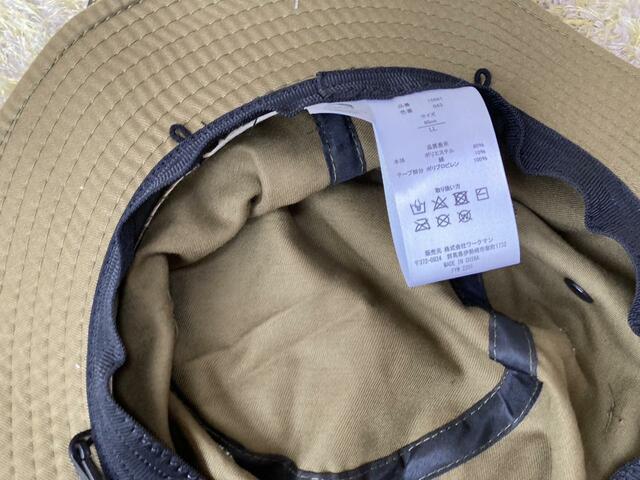 【ワークマン アドベンチャーハット】布地のような見た目で、カジュアルなスタイリングにもぴったり