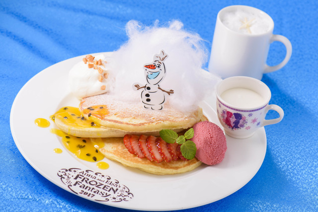 デザートセット｜ハイピリオン・ラウンジ｜アナとエルサのフローズンファンタジー