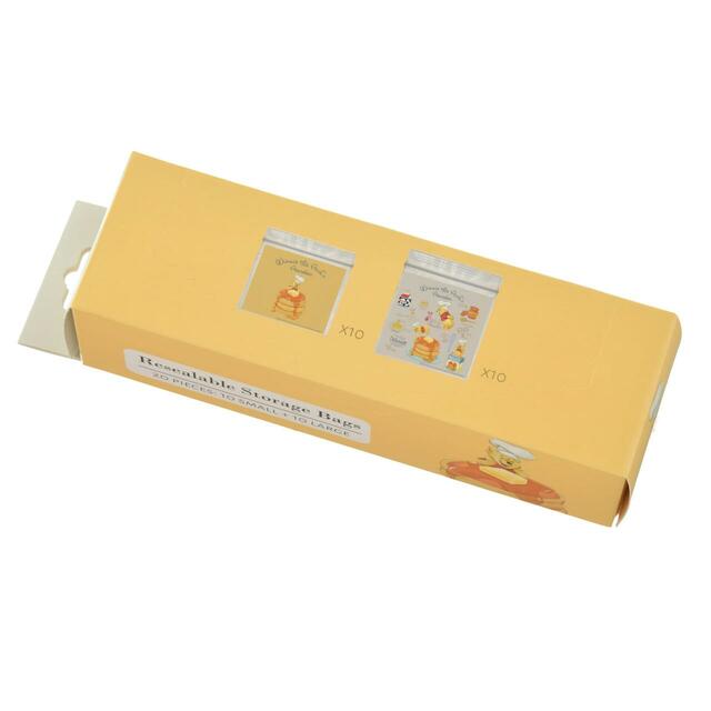 プーさん&ピグレット ジッパーバッグ POOH HUNNY DAY 2026 600円