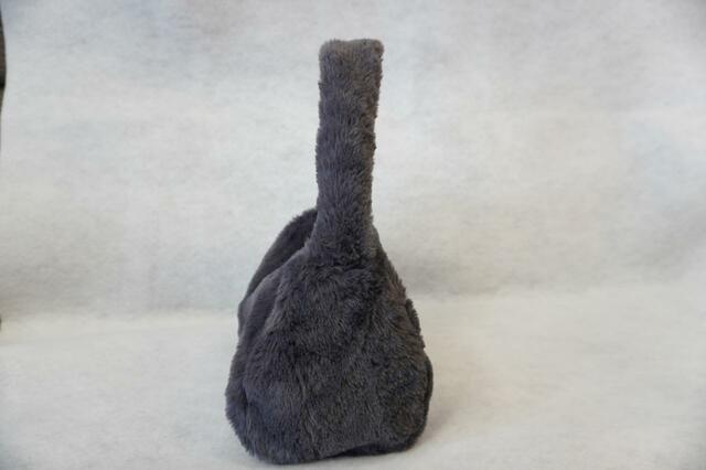 横から見たところ【ダイソー　エコファートートバッグ】