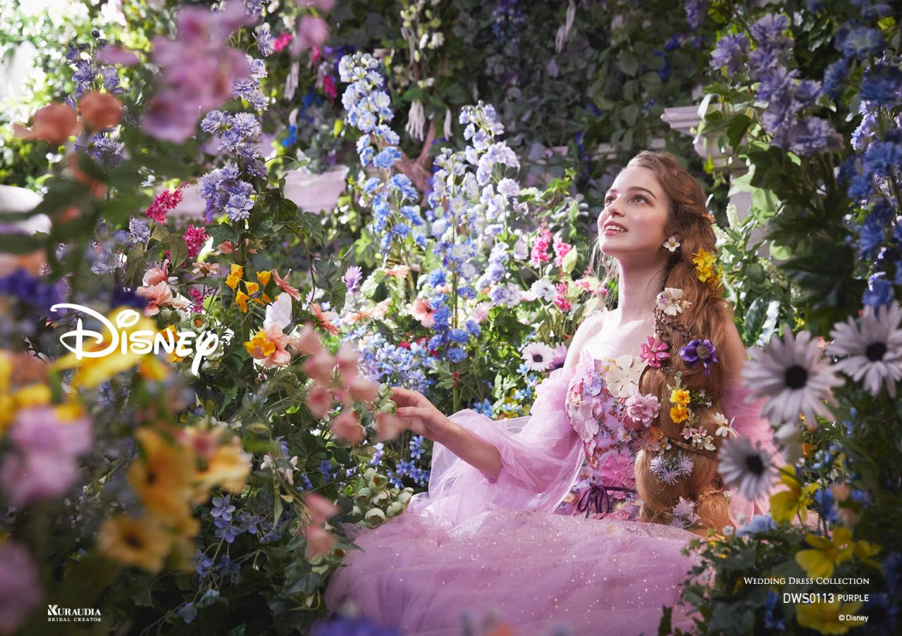 大人ロマンティック♪「ディズニーデザインのウェディングドレス」が